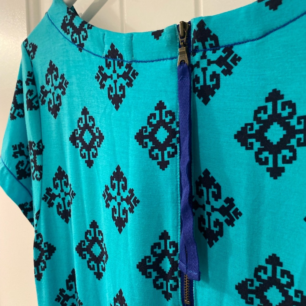 Hatley Jersey Dress Size Medium in Blue Tones - Picture 5 of 5